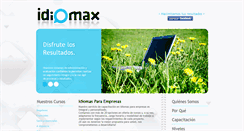 Desktop Screenshot of idiomax.com.ar